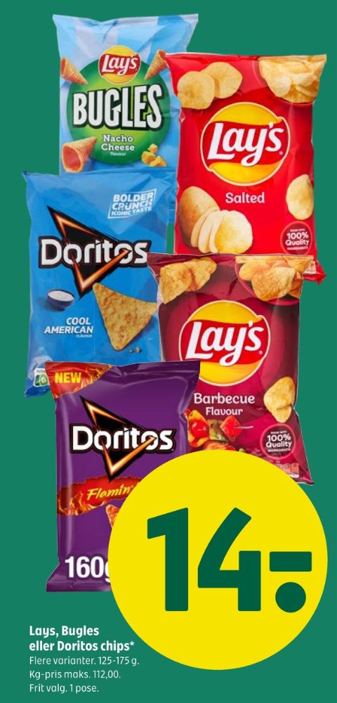 Lays, Saltede Chips