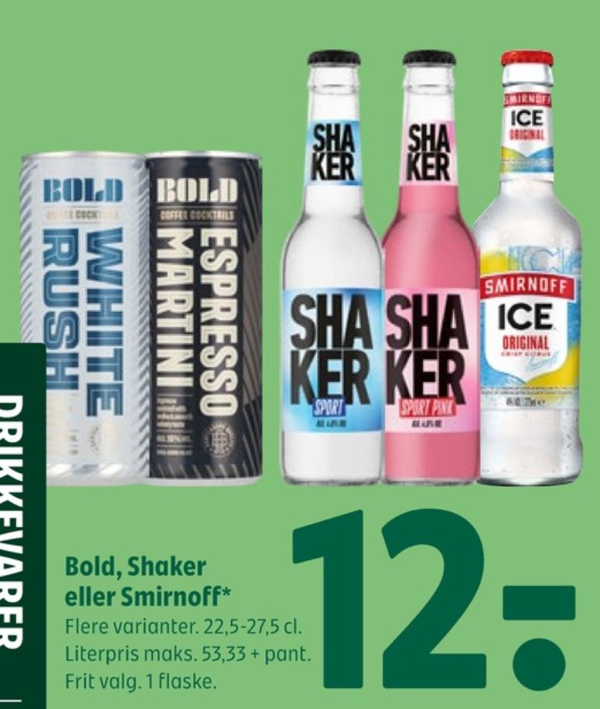 Smirnoff Ice Original, Original RTD