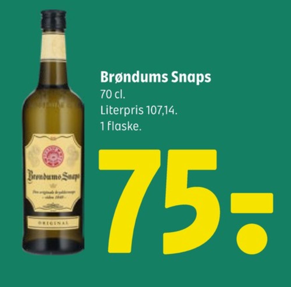 Brøndums  Original, Snaps