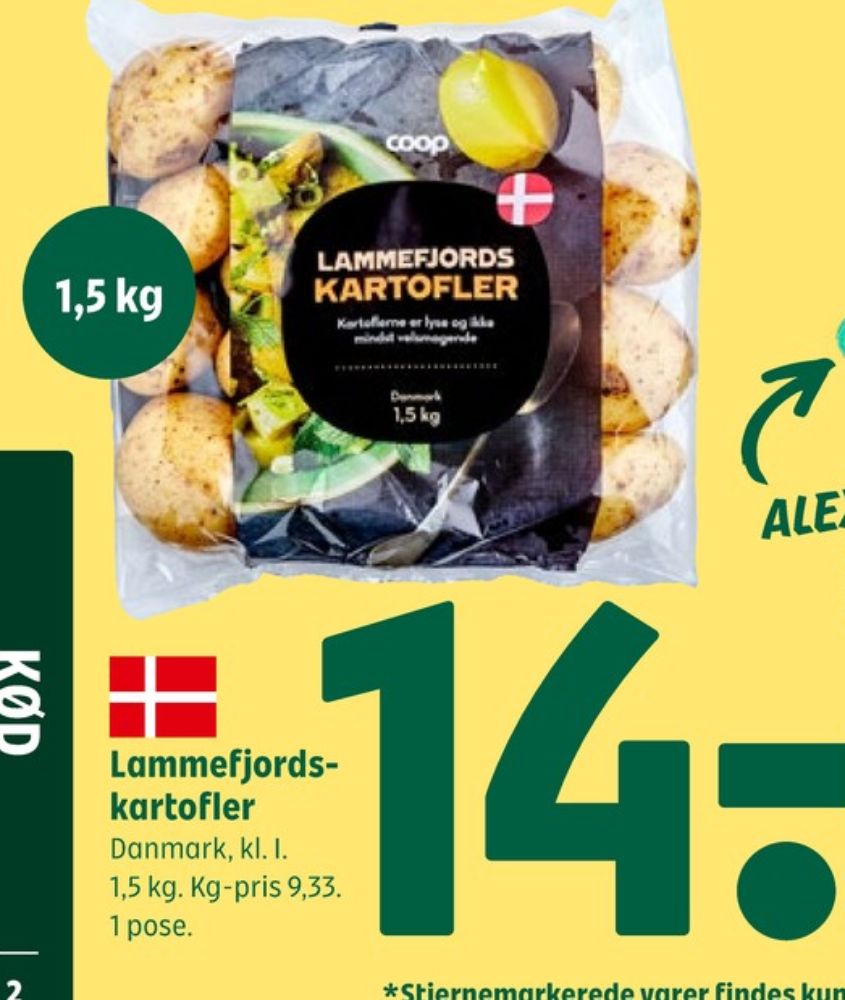 Coop, Kartofler