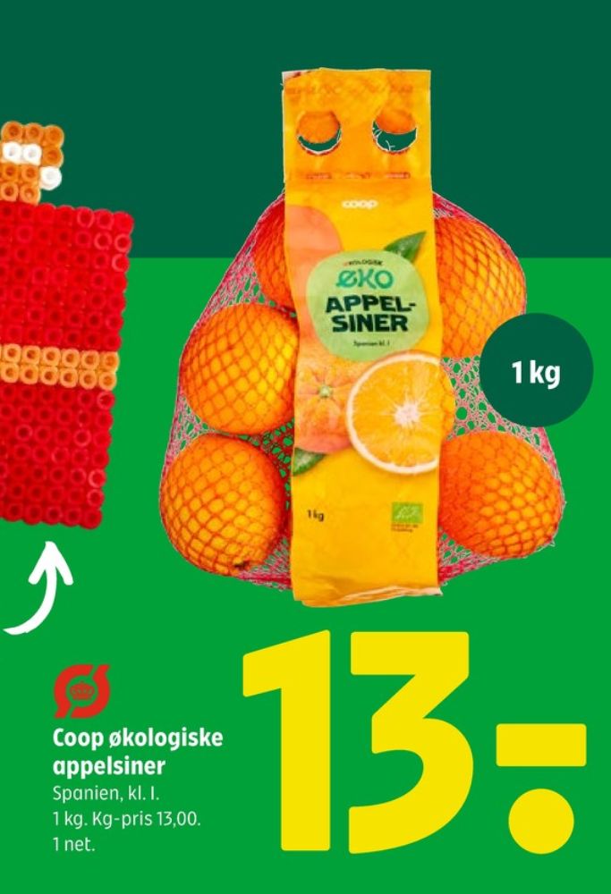 Coop 365, Appelsiner