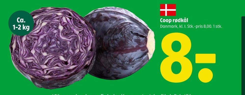 Coop, Rødkål