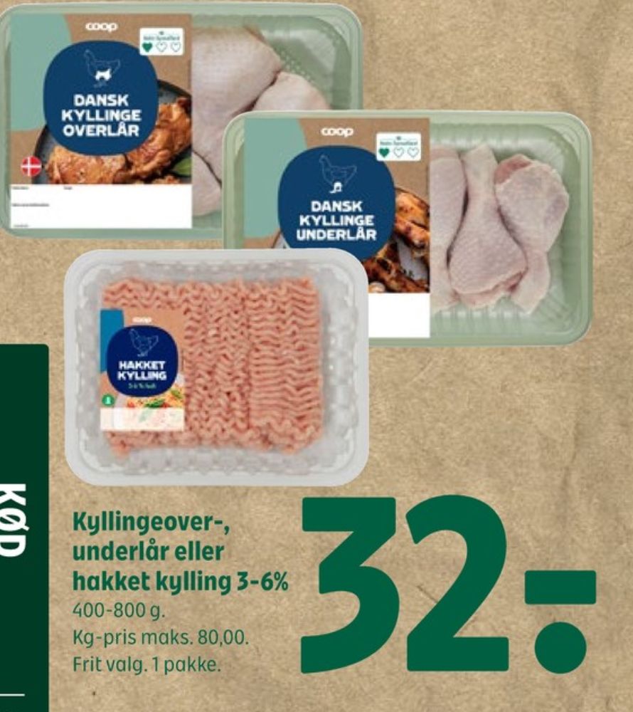 Coop, Kyllingeoverlår