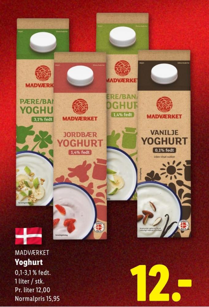 Madværket, Jordbær Yoghurt 