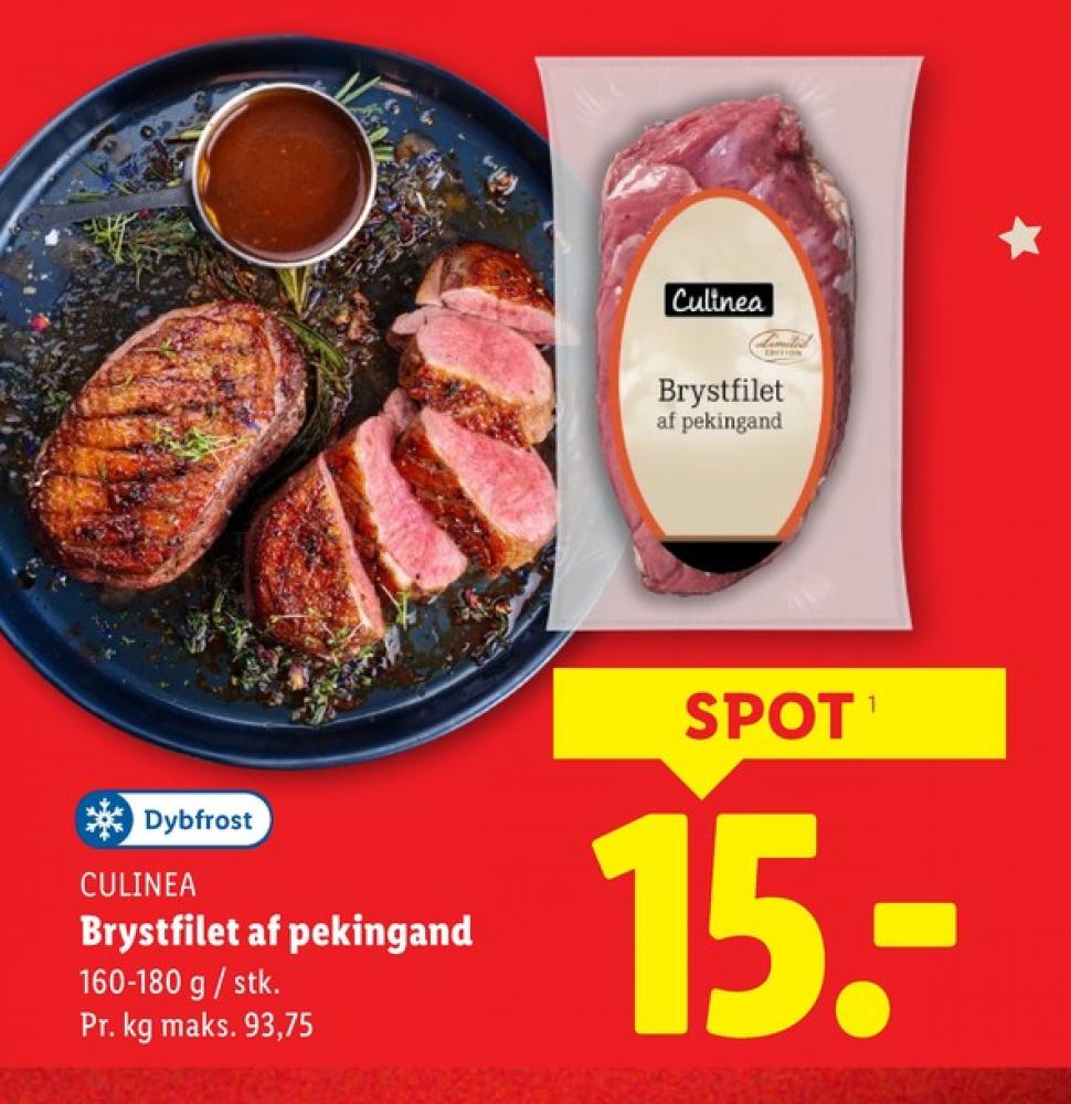 Culinea, Andebrystfilet