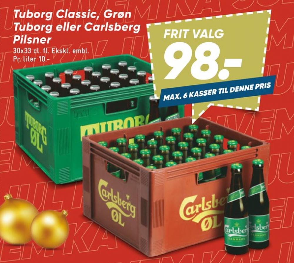Tuborg Classic, Øl