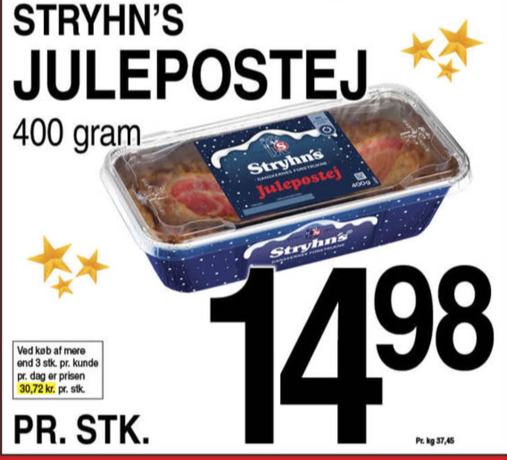 Stryhns Julepostej, Leverpostej