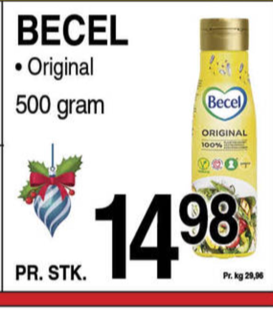 Becel, Margarine - flydende original