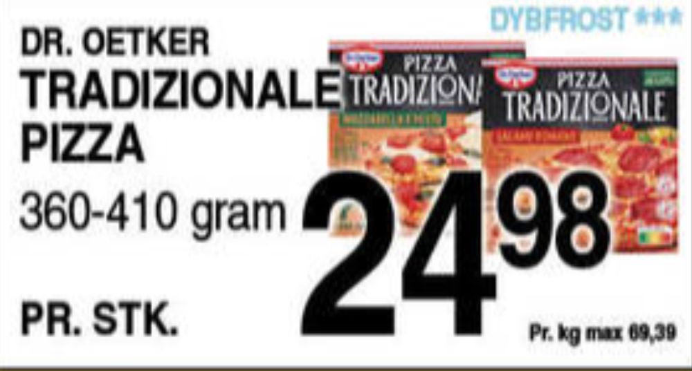 Tradizionale, Spinacie Ricotta Pizza