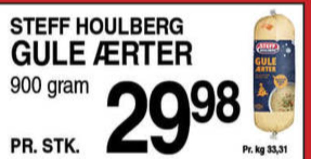 Steff Houlberg, Gule Ærter