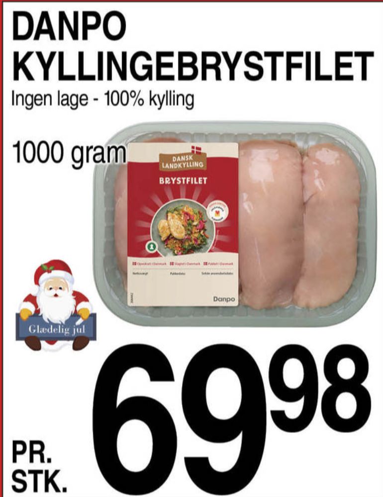 Dansk Landkylling, Kyllingebrystfilet