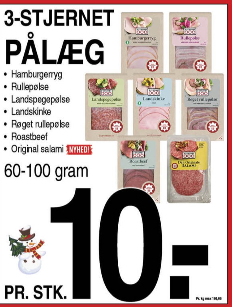 3-stjernet, Hamburgerryg