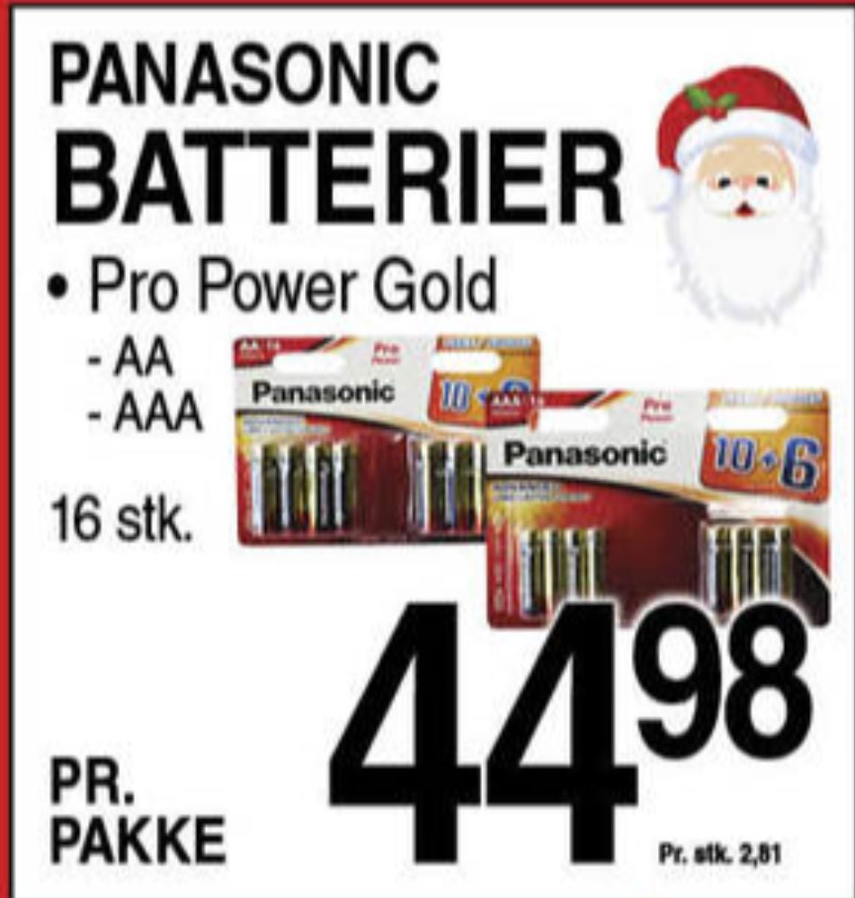 Panasonic, Batterier