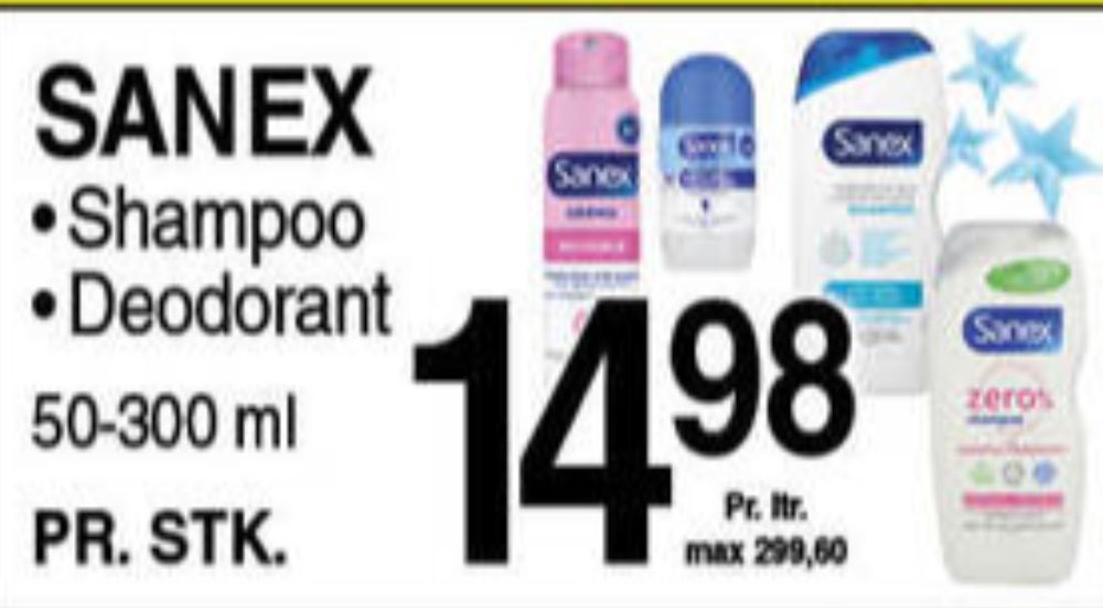Sanex, Shampoo