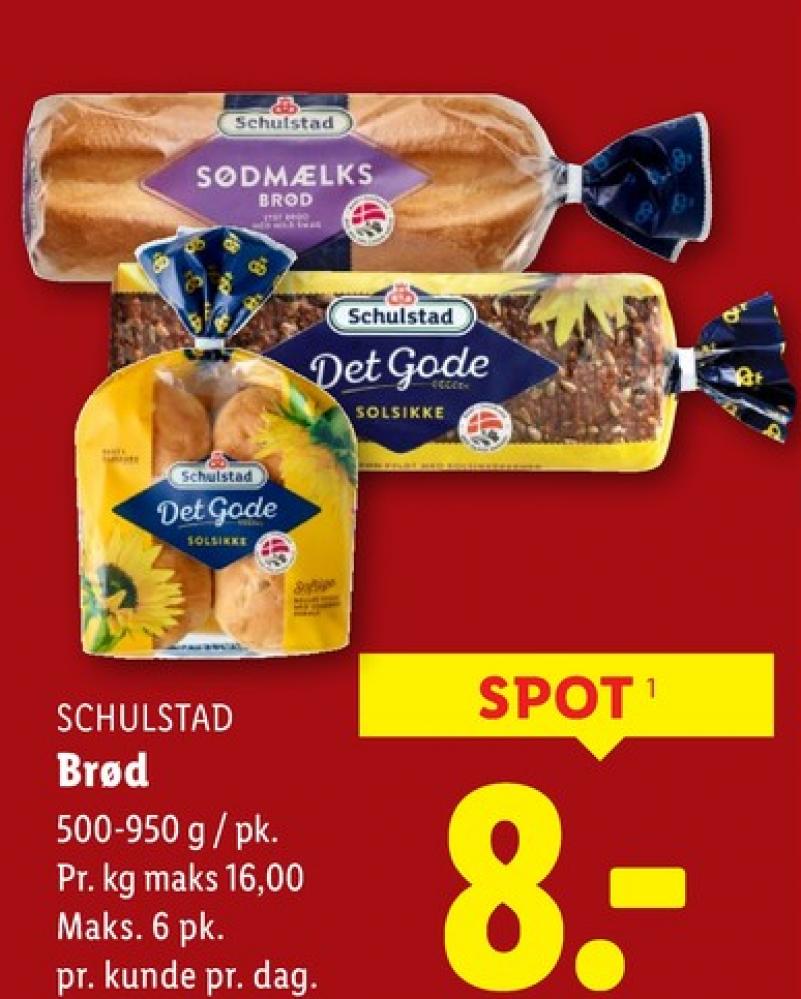 Schulstad Det Gode, Solsikkerugbrød