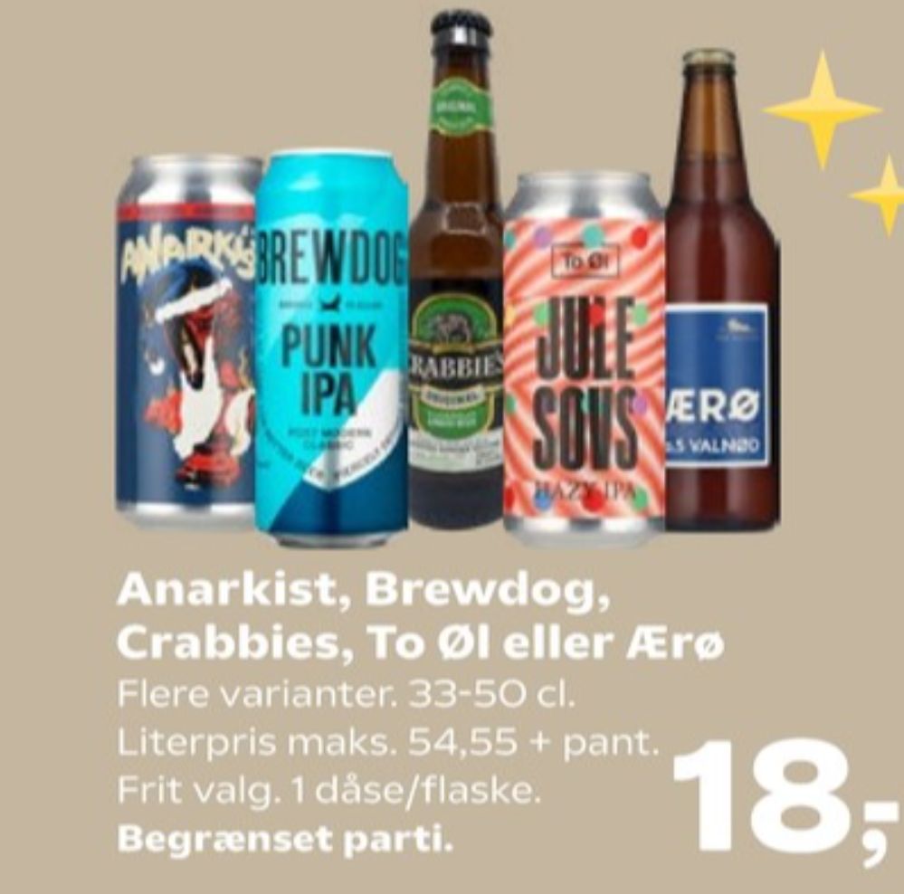 Anarkist Hazy Zero Xmas, Øl - Alkoholfri