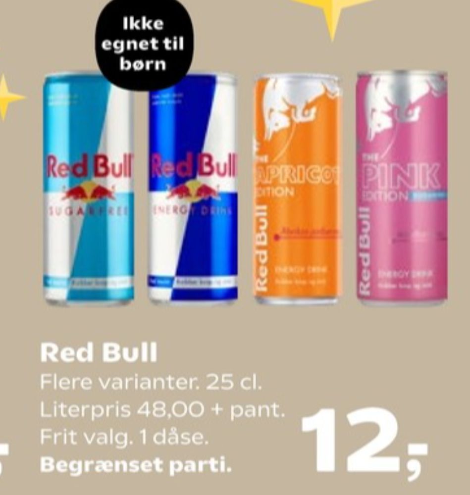 Red Bull Energy, Energidrik
