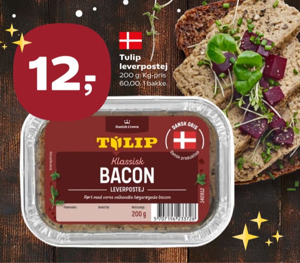 Pålækker Bacon, Leverpostej