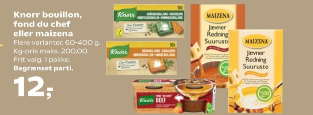Knorr, Hønsebouillon