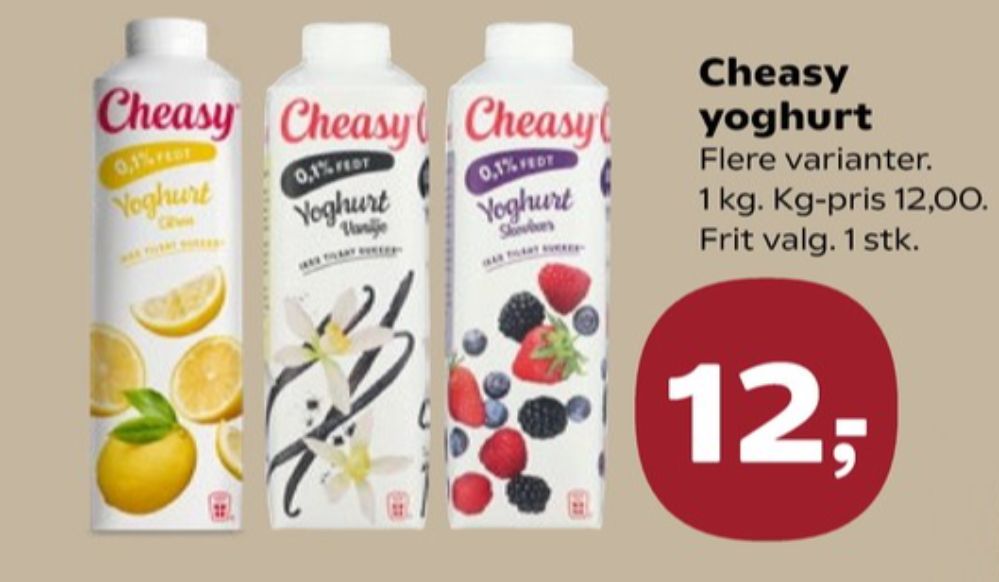 Cheasy, Citron Yoghurt