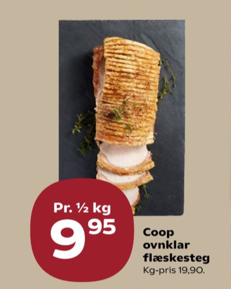 Coop, Flæskesteg