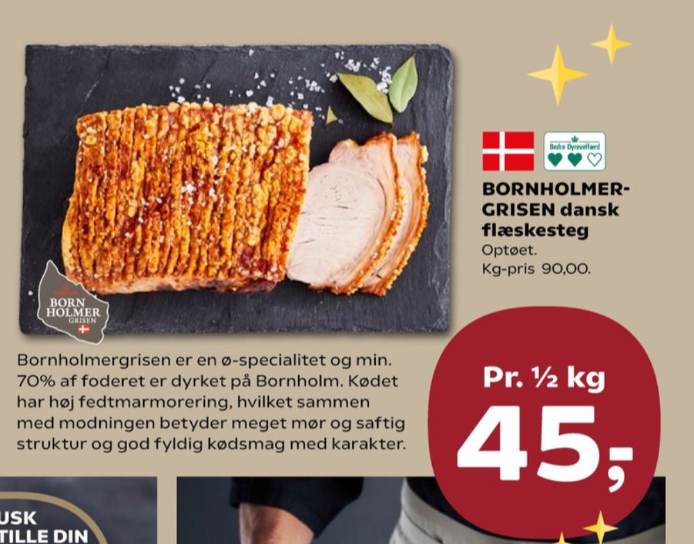 Bornholmergrisen, Flæskesteg