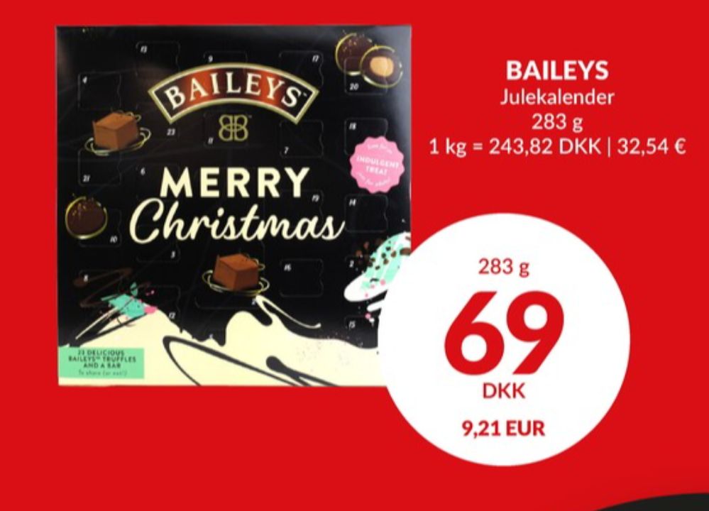 Baileys, Julekalender