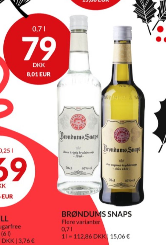 Brøndums  Original, Snaps