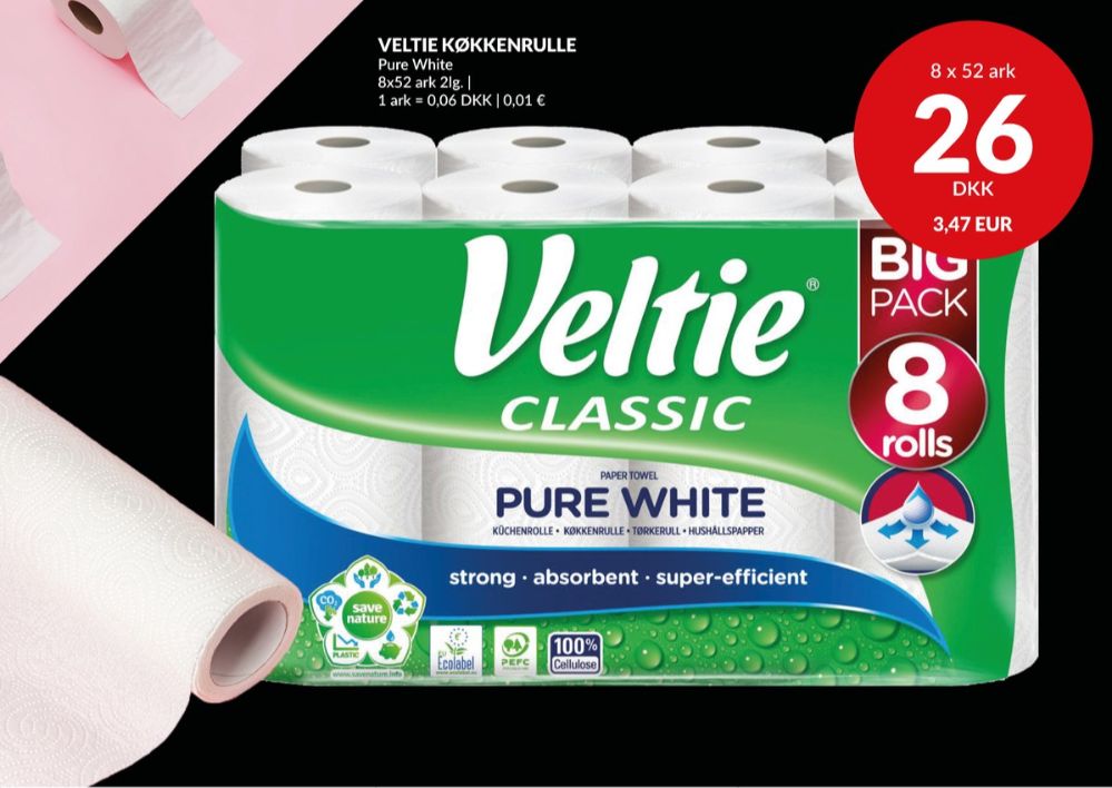 Veltie Classic, Køkkenrulle