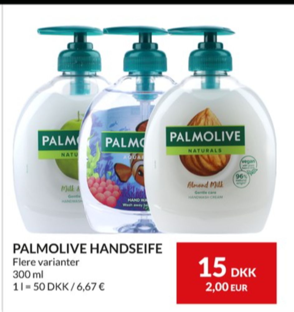 Palmolive, Flydende sæbe