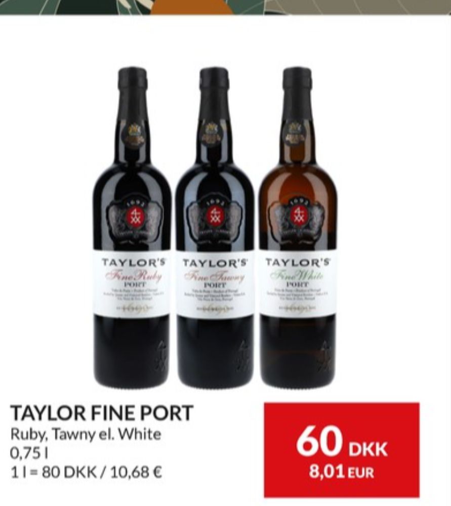 Taylor's Fine Tawny, Portvin