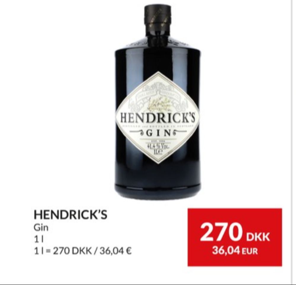 Hendricks, Gin