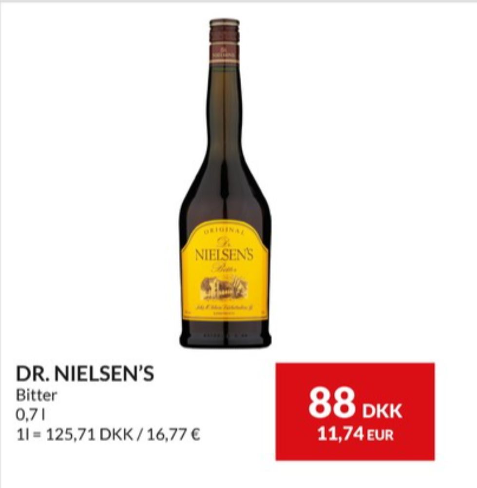 Dr Nielsen, Bitter