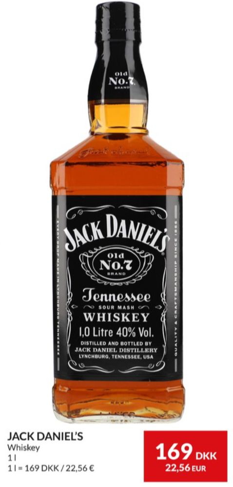 Jack Daniels Old No. 7, Whisky