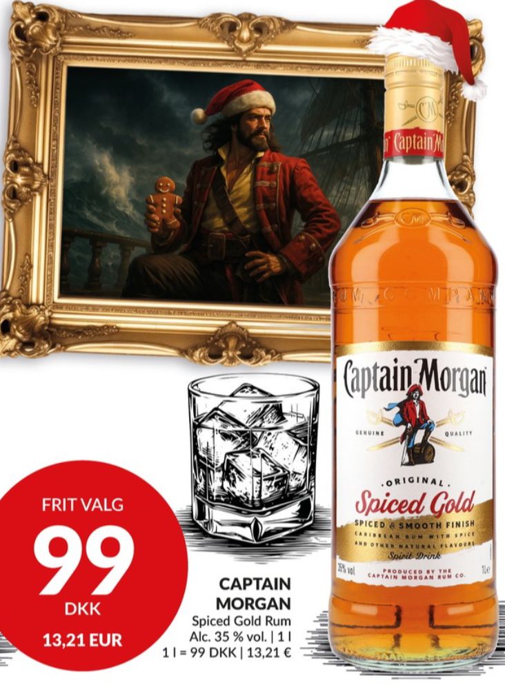 Captain Morgan Spiced Gold, Rom