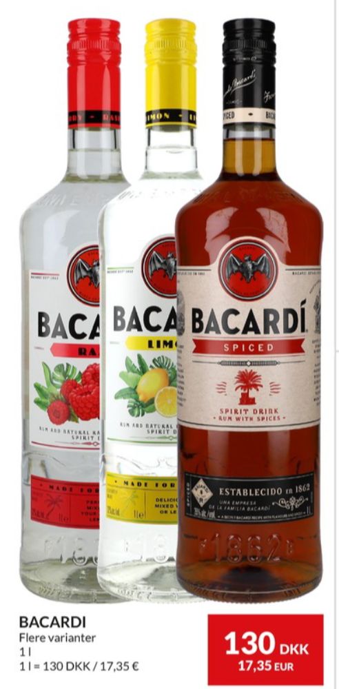 Bacardi Limon, Rom
