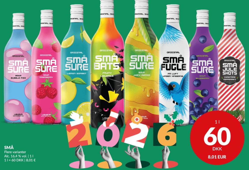 Små Sure, Shots Lemon Sorbet