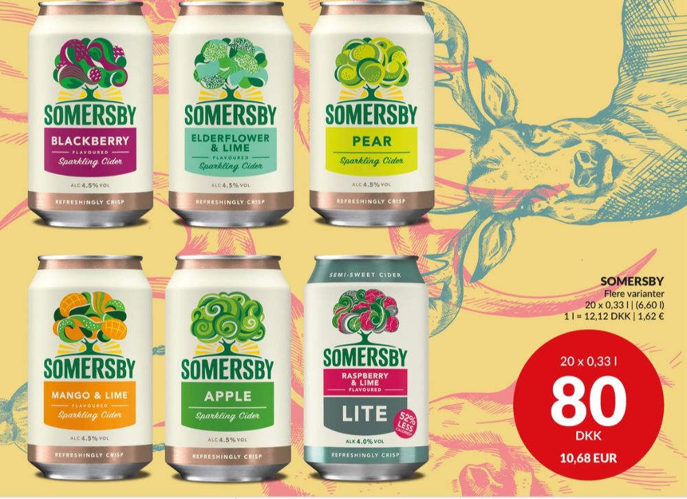 Somersby Apple, Apple Cider 20 pk.