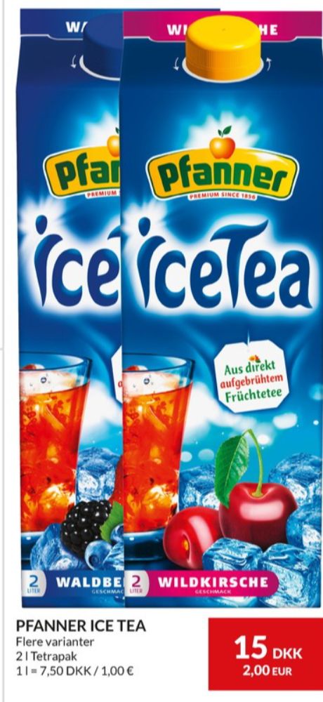 Pfanner, Ice Tea Wildkirsche