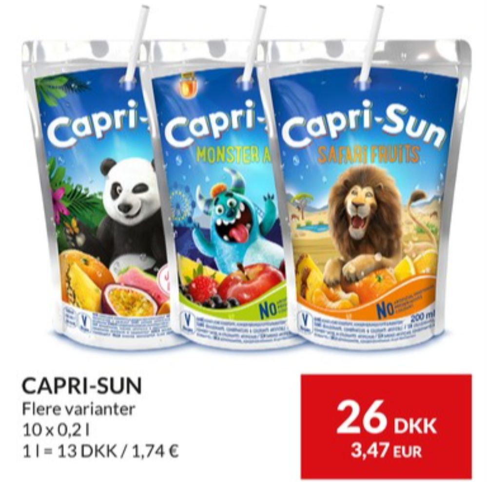 Capri-Sun, Frugtdrik Monsteralarm