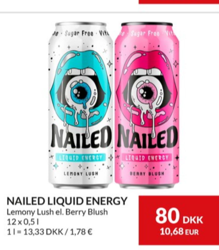 Nailed Lemony Lush, Energidrik 12 pk.