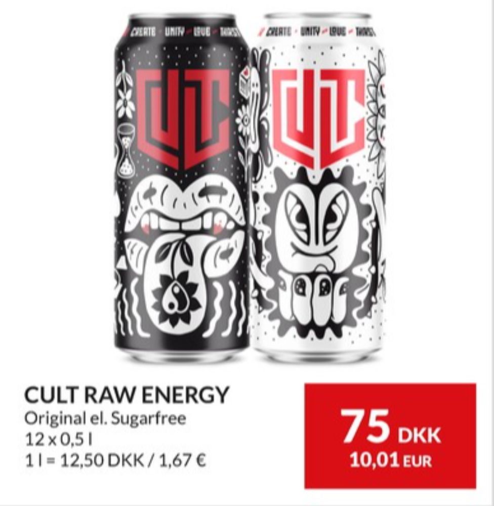 Cult Energy, Energidrik