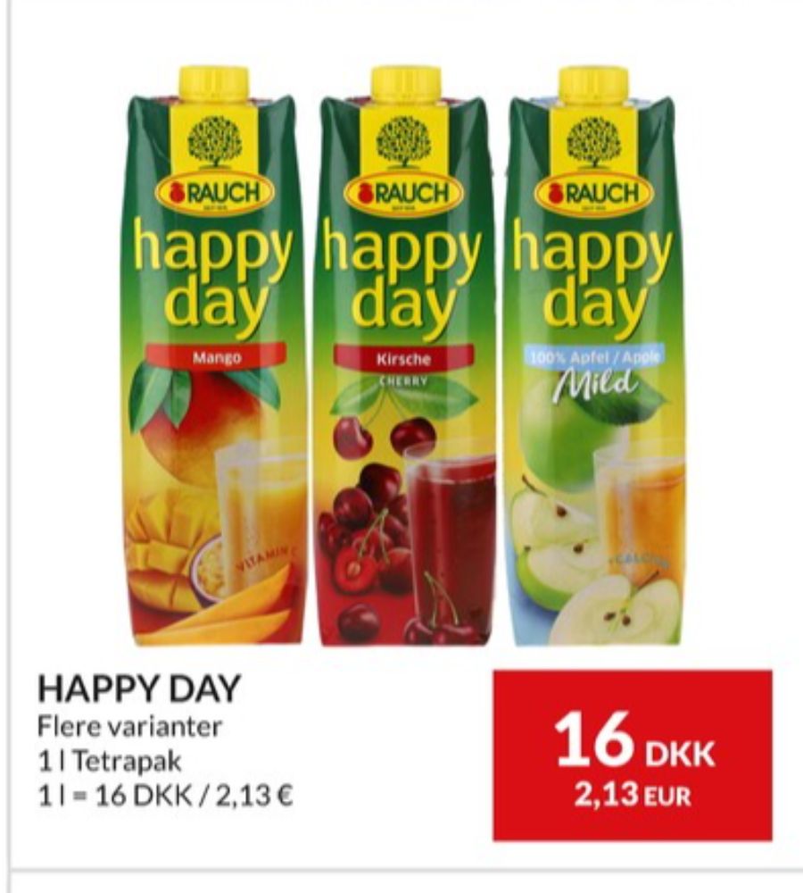 Rauch Happy day, Mangojuice