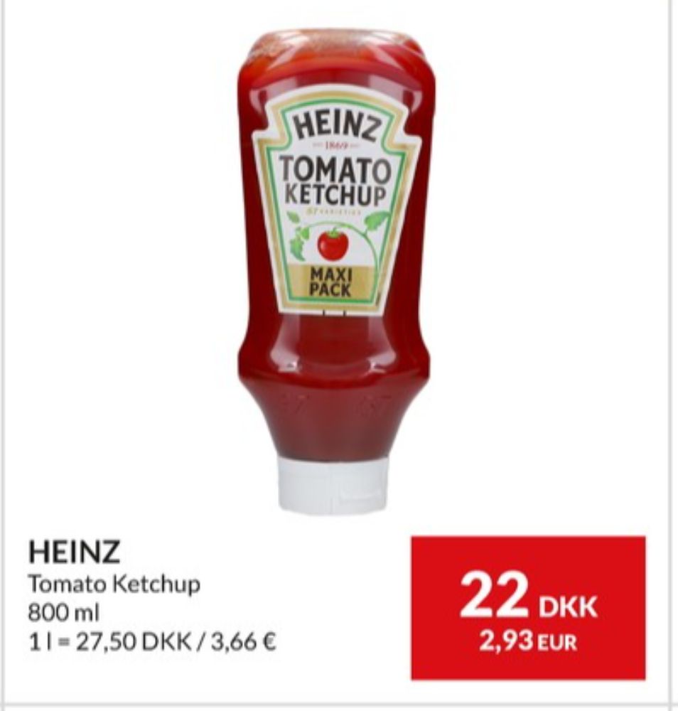 Heinz, Ketchup