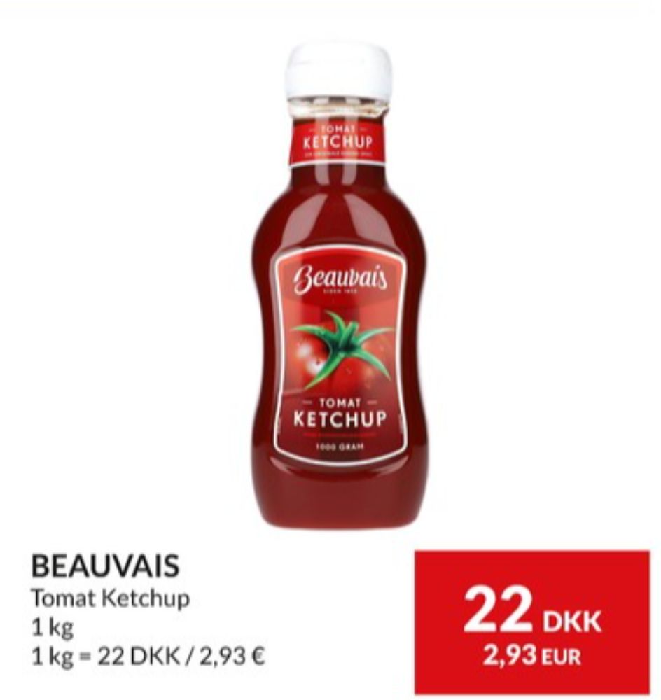 Beauvais, Ketchup