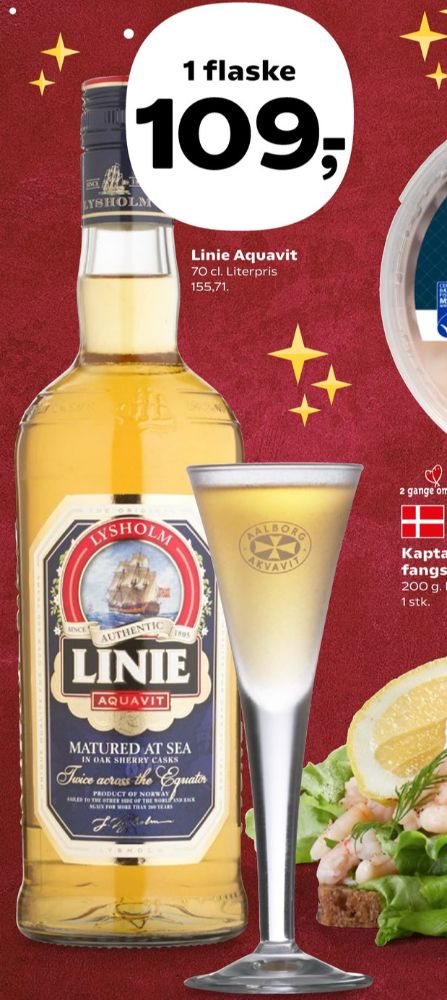 Linie Aquavit, Akvavit