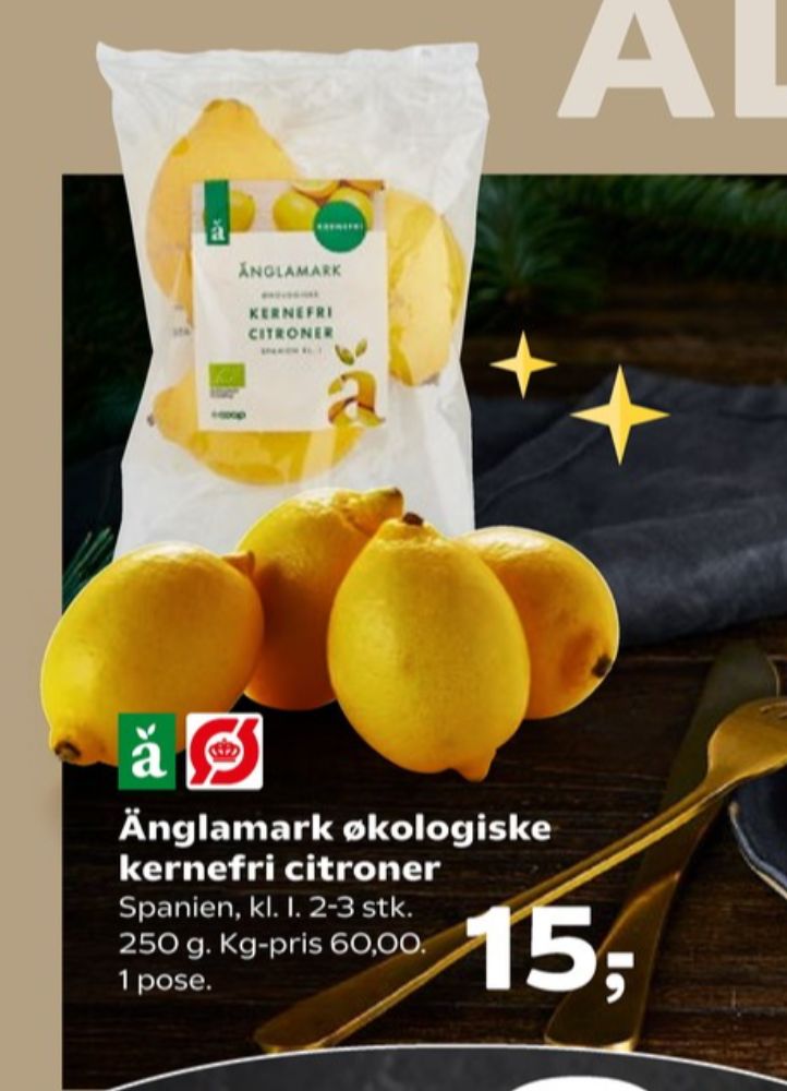 Änglamark, Citroner