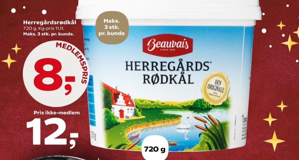 Beauvais, Rødkål-syltet