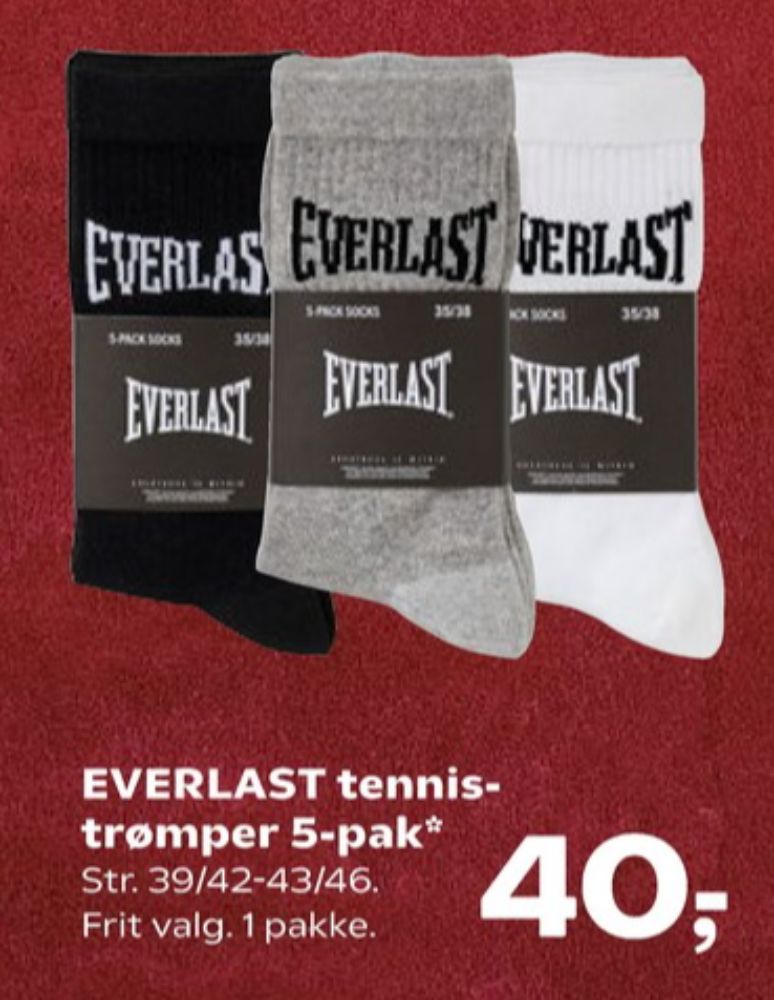 EverLast, Strømper