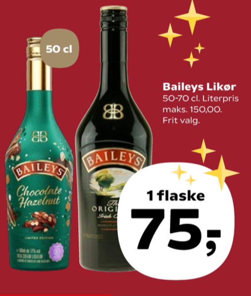 Baileys Schokolade Haselnuss, Likør